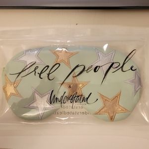 Free People Gel Eye Mask - Leather